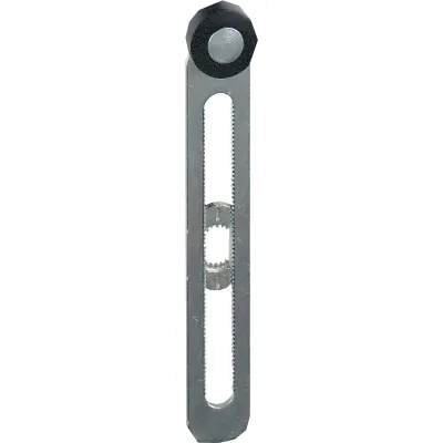 Schneider Electric Antriebskopf Rollenhebel ZCY45 | Positionsschalterhebel | Längenverstellbar | Kunststoffrolle | IP20