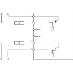 Schneider Electric Doppelthermostat Climasys C (NA oe)