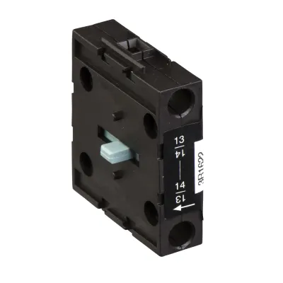 Schneider Electric Hilfsschalterblock VZN05 1S | Seitenanbau | Schraubanschluss | 6A AC-15 | TeSys mini-vario