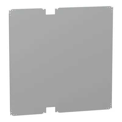 Schneider Electric Montageplatte NSYPMM1212 | 1250x1250 mm | Stahl pulverbeschichtet | für Schaltschrank | grau RAL 7035