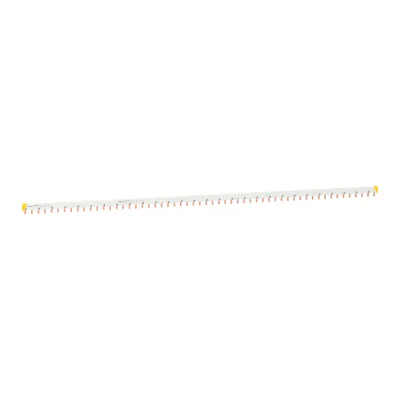 Schneider Electric Phasenschiene Steg A9XPH257 | 2-polig | ablängbar | 57 TE | 100A | 1000mm | 16mm² | Acti9 | weiß