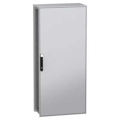 Schneider Electric Standgehäuse PanelSeT SFN NSYSFN18840P | Schaltschrank IP55 IK10 | 1800x800x400 mm | grau RAL 7035