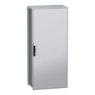 Schneider Electric Standgehäuse PanelSeT SFN NSYSFN18850P | Schaltschrank IP55 IK10 | 1800x800x500 mm | Stahl grau