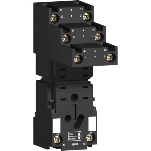 Bild: Schneider Electric Sockel für RXM+REXL 4 polig