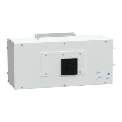 Schneider Electric Einspeisekasten KSA250ABGD4 Canalis KS | 250A | 4-polig | Endeinspeisung links | IP55 | weiß