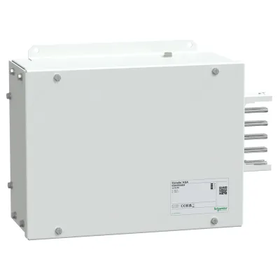 Schneider Electric Endeinspeisekasten | KSA250AB4 | 250A | 5-polig | Canalis KS | IP55 | 230-690V | weiß RAL9001