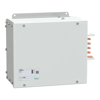 Schneider Electric Endeinspeisekasten KSA400AB4 | 400A | 5-polig | Canalis KSA | IP55 | End-Einspeisung | RAL9001