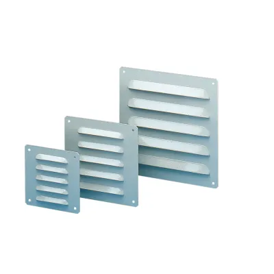 Schneider Electric Lüfterblech NSYCAG130x110LM | Entlüftungsgitter 160x160mm | Stahl | IP23 | grau