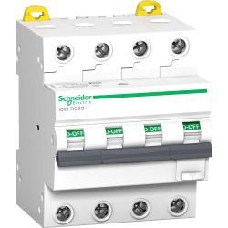 Schneider FI/LS-Schalter 4P 20A 300mA A 6KA A9D52420