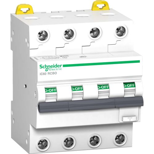 Bild: Schneider FI/LS-Schalter 4P 20A 300mA A 6KA A9D52420