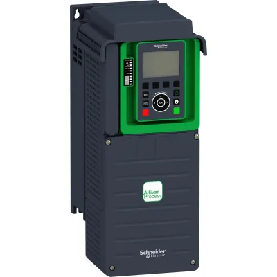 Schneider Frequenzumrichter ATV630D11N4 | 11kW | 3-phasig | IP21 | Modbus TCP | Prozessumrichter für Pumpen | Schwarz