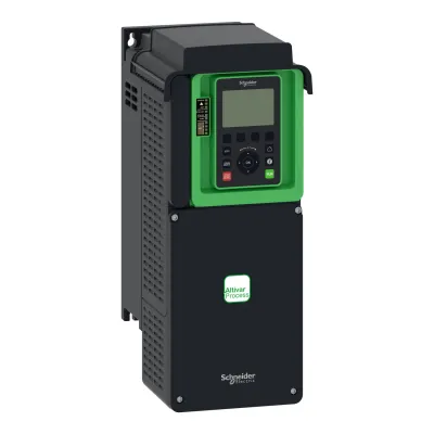 Schneider Frequenzumrichter ATV630D11N4 | 11kW | 3-phasig | IP21 | Modbus TCP | Prozessumrichter für Pumpen | Schwarz