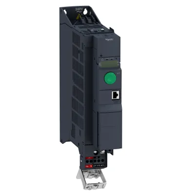 Schneider Electric Frequenzumrichter ATV320U22N4B | 2,2 kW | 3-phasig | 380–500 V | EMV-Filter | IP20 | Schwarz