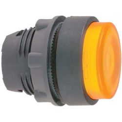 Schneider Frontelement vorst. ZB5AH53 orange f.Leuchtdruckt. LED D22 rastend