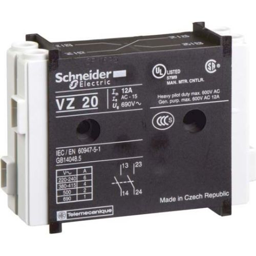 Bild: Schneider Hilfskontakt-Modul 2S f.V1-V6 VZ20