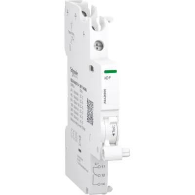 Schneider Electric Hilfsschalter A9A26905 | 1 Wechslerkontakt | für FI/LS & Leitungsschutzschalter | 0,1-6A | 240V