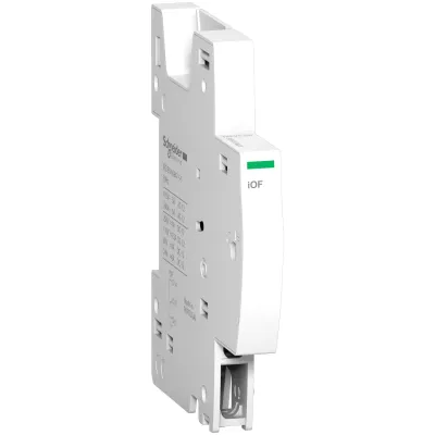 Schneider Electric Hilfsschalter IOF A9A19801 | 1 Wechsler | für FI/LS iC60 Acti 9 | 6A | 24–415V AC / 24–250V DC