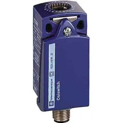 Schneider Electric ZCD21M12 Hilfsschaltergehäuse | Positionsschalter kompakt | 1Ö+1S | Metall | M12 | IP66/IP67 | weiß