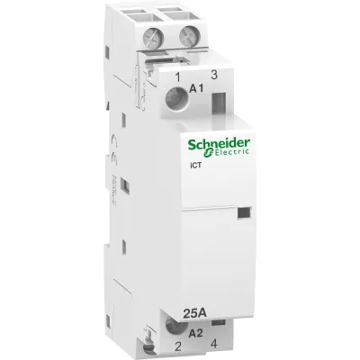 Schneider Electric | Installationsschütz | A9C20732 | Acti9 iCT | 25A | 2S | 230V AC | IP20