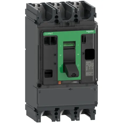 Schneider Electric Lasttrennschalter ComPacT NSX630NA C633630S | 3-polig | 630A | 690V | Hauptschalter | IP30 | schwarz