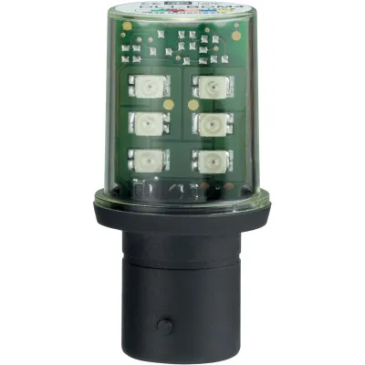 Schneider Electric LED Signallampe DL1BDB5 | BA15d | 24V | Ersatzleuchtmittel für Harmony XVB XVP XVD | orange