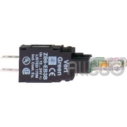 Schneider LED-Modul 230V gn ZB6EM3B