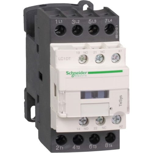 Bild: Schneider Leistungsschütz 4p LC1DT40E7 1S1Ö 40A AC1 48V 50/60Hz