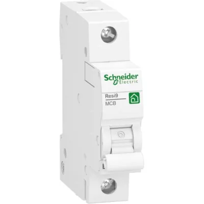 Schneider Electric Leitungsschutzschalter R9F23110 Resi9 | 1-polig | B | 10A | 230V | 6kA | IP20 | weiß