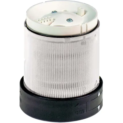 Schneider Electric Leuchtelement XVBC37 | Dauerlicht | Signalgeber klar | Ø70mm | IP65 | 24–250V AC/DC | LED/Glühlampe