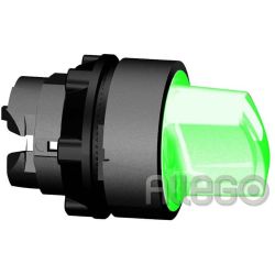 Schneider Leuchtwahlschalter 2-stell. f.LED-M.gn ZB5AK1233