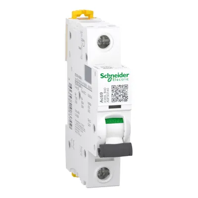 Schneider Electric Leitungsschutzschalter A9F93140 | Acti9 iC60L | B 40A | 1-polig | 230V | 15kA | Hutschiene | IP20
