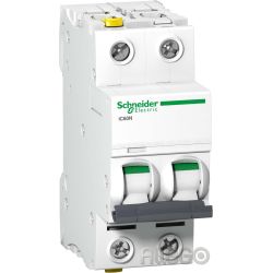 Schneider LS-Schalter 2P 6A C IC60N A9F04206