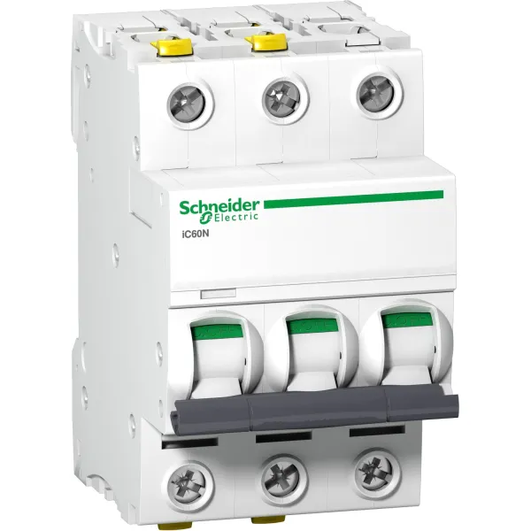 Schneider Electric Leitungsschutzschalter | A9F03320 iC60N | 3-polig | B20A | 400V | 6kA | AC | 3TE | VDE | IP20