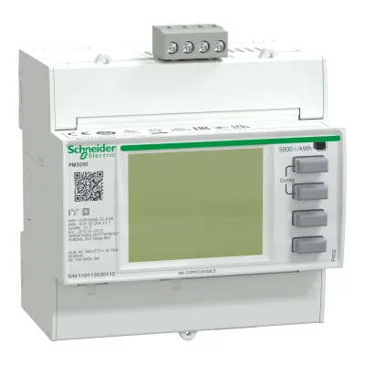 Schneider Universal-Messgerät METSEPM3250 | Modbus RTU RS485 | Energiemessung | bis 570V AC | DIN-Schiene