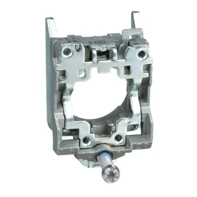 Schneider Electric Befestigungsflansch ZB4BZ009 | Adapter für Harmony XB4 | 22mm Einbaudurchmesser | Metall | Beige