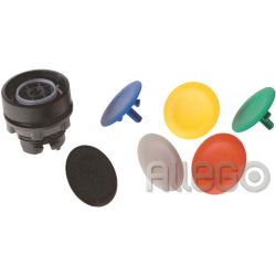 Schneider neider Drucktaster flach, 6 Farben ZB5AA9