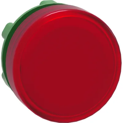 Schneider Electric Leuchtmelder ZB5AV043 | LED-Anzeige rund | Ø22 mm | Frontelement hoch | rot | Kunststoff | IP66