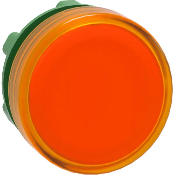 Schneider Electric Leuchtmelder ZB5AV053 | Frontteil Hoch Rund Ø22mm | LED-Modul | Kunststoff | Orange