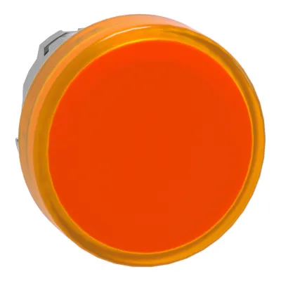 Schneider Electric Leuchtmelder ZB4BV053 | Frontelement rund Ø22mm | Metall | LED-kompatibel | orange | Harmony XB4