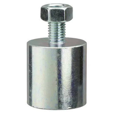 Schneider Electric Nivellierfuß NSYSPSJ | 4 Stück | höhenverstellbar 42mm | 100kg Traglast | Stahl | Spacial SF/SM/SD