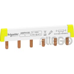 Schneider Phasenschiene Steg ablängbar, 1P, 6 TE A9XPH106