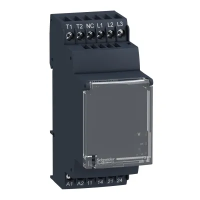 Schneider Electric Phasenwächter RM35TM50MW | Motortemperatur Überwachung | 24-240V AC/DC | 2 Schließer