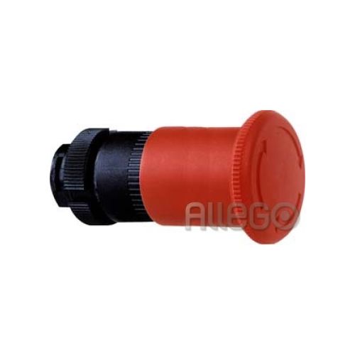 Bild: Schneider Pilztaste D=40 rt m.Drehentr. ZA2BS844