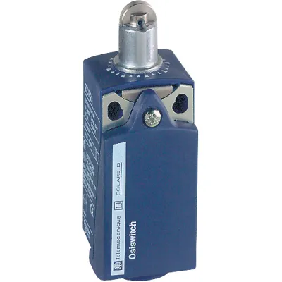 Schneider Electric Positionsschalter XCKP2102G11 | Stahl-Rollenstößel | 1Ö/1S | Sprungfunktion | IP66/IP67 | Kunststoff