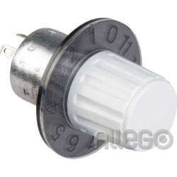 Schneider Potentiometer 2200 m.Skala+Knopf SZ1RV1202