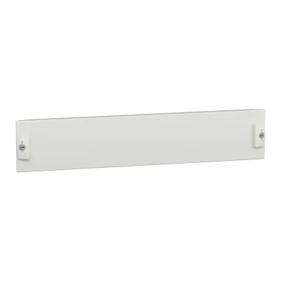 Schneider Electric Frontplatte PrismaSeT-P LVS03802 | Schaltschrank Zubehör | 2HE | 500x100mm | Stahl RAL9003