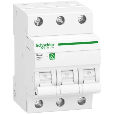 Schneider Electric Leitungsschutzschalter R9F27332 Resi9 | 3-polig | B-Charakteristik | 32A | 10kA | 400V AC | IP20