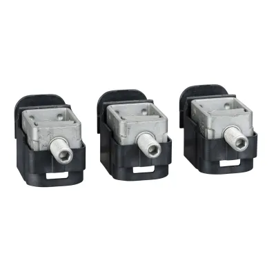 Schneider Electric Rahmenklemmen LV429242 | 3 Stück | 160A | für NSX100-250 | 1,5-95mm² Kupfer/Alu-Kabel | Stahl
