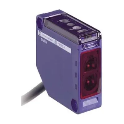 Schneider Electric Reflexionslichtschranke XUK9ARCNL2 | polarisiert | 8m Reichweite | 24-240V AC/DC | 2m Kabel | IP65