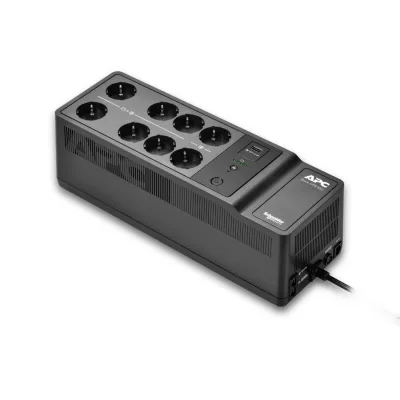 APC USV BE650G2-GR | Unterbrechungsfreie Stromversorgung 650VA 400W | 8 Schuko | USB | Überspannungsschutz | schwarz